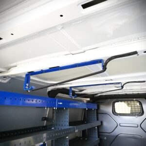 A-Ladder holder for a van ford transit custom