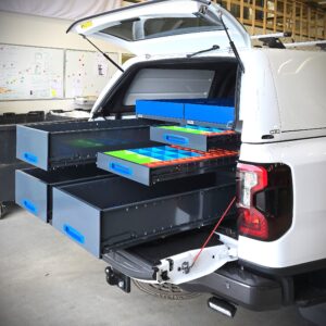 Ford Ranger Double Cab with long drawer system