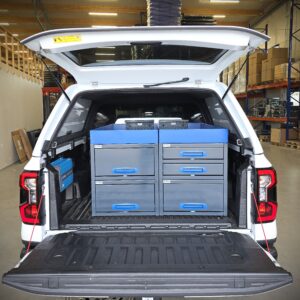 Ford Ranger Double Cab with long drawer system