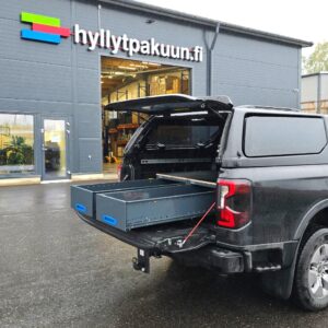 Ford Ranger pick-up equipped with storage drawers