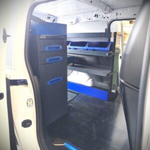 100 cm van racking unit with end drawers for Toyota Proace City, height 96 cm