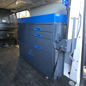 127 CM PÄÄDYSTÄ AUKEAVA HYLLYKKÖ LAATIKOSTO VETOLAATIKOILLA KAPEA ALAKAAPPI, KORKEUS 96 CM