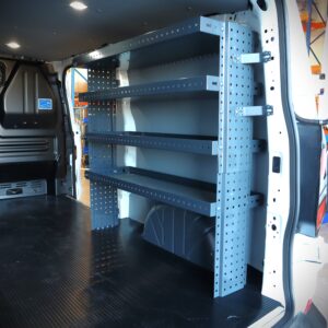 130 cm van shelving unit height 120 cm at new Ford Transit Custom right side