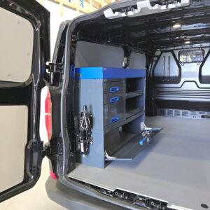 127 cm van racking for transporter t7