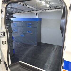 152 cm van racking unit with drawers in electric Ford Transit Custom L2H1