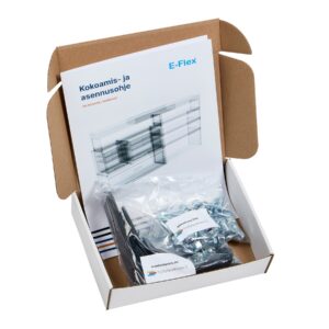 Assembly and installation instructions for large van racking unit