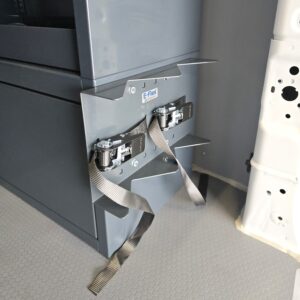 Gas cylinder holder for van for two cylinders