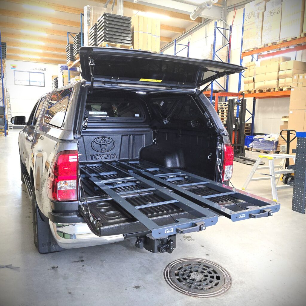 Pull Out Loading Platform for a van - Vanshelves.com