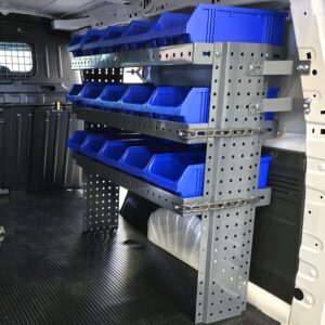 100 cm van shelving unit height 91 cm in Toyota Proace City van right side