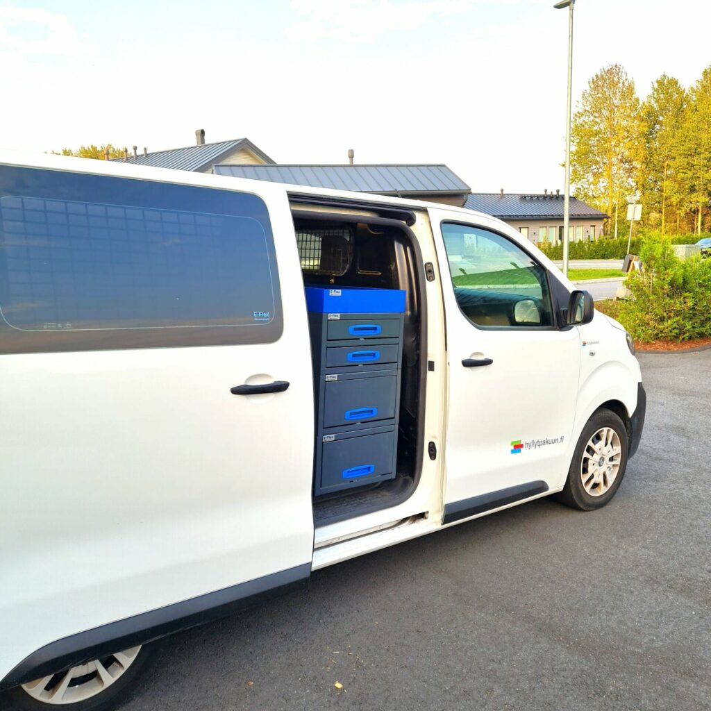 E-Flex long drawer system for Peugeot Expert van