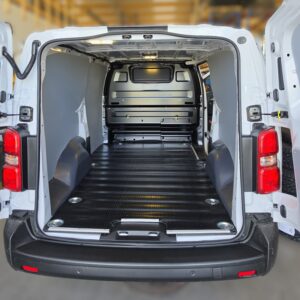 Opel Vivaro grooved rubber load space mat, also fits Toyota Proace, Citroen Jumpy and Peugeot Expert