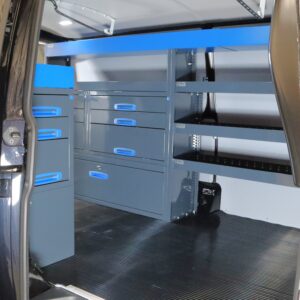 Volkswagen Transporter van shelves