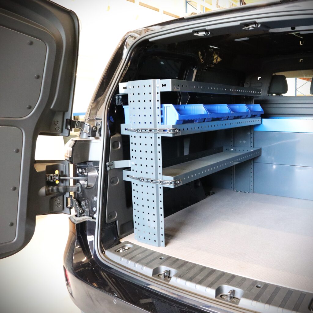 130 cm Volkswagen ID Buzz Cargo shelving unit on left side wall