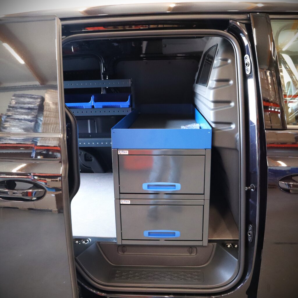 Long drawer unit at vw id buzz