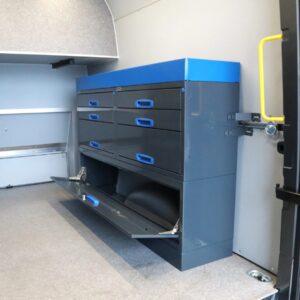 Man tge van racking unit