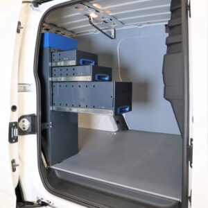 volkswagen caddy van racking-right-side