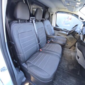 Ford Transit Custom seat covers for front seats protecting against wear and dirt
