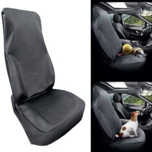 Universal workshop seat cover synthetic leather for front seat