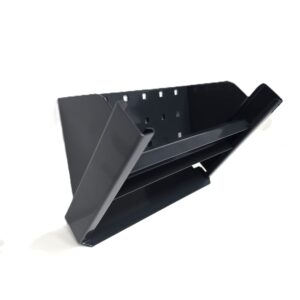 E-Flex paper roll holder mounted on the end of van shelving