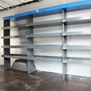Mercedes-Benz Sprinter equipped with E-Flex van shelving