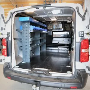 Opel Vivaro van racking